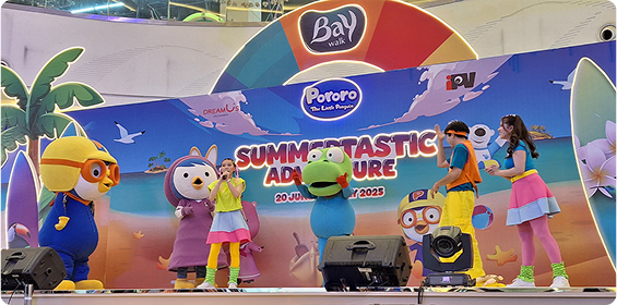 Summerstastic Adventure with Pororo the Little Penguin in Baywalk Mall